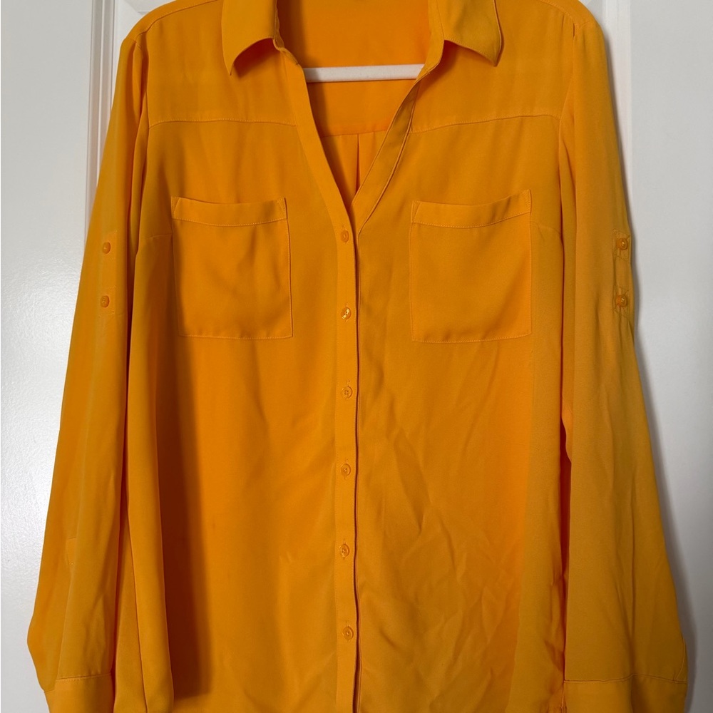 Express Marigold Portofino Shirt